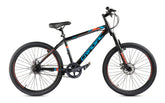 Cradiac Globetrotter Single Speed MTB, 26 Inch High Performance Mountain Cycle for Men with Front Suspension & Dual disc Brakes | Ideal for 12+ Years, Unisex, Frame Size - 18.5 Inch